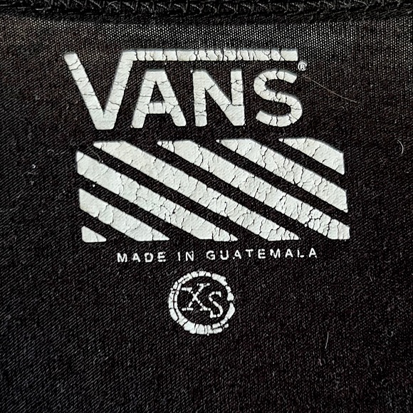 Vans open back t-shirt - Picture 2 of 3